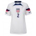 Dámy Fotbalový dres Spojené státy Sergino Dest #2 MS 2022 Domácí Krátký Rukáv